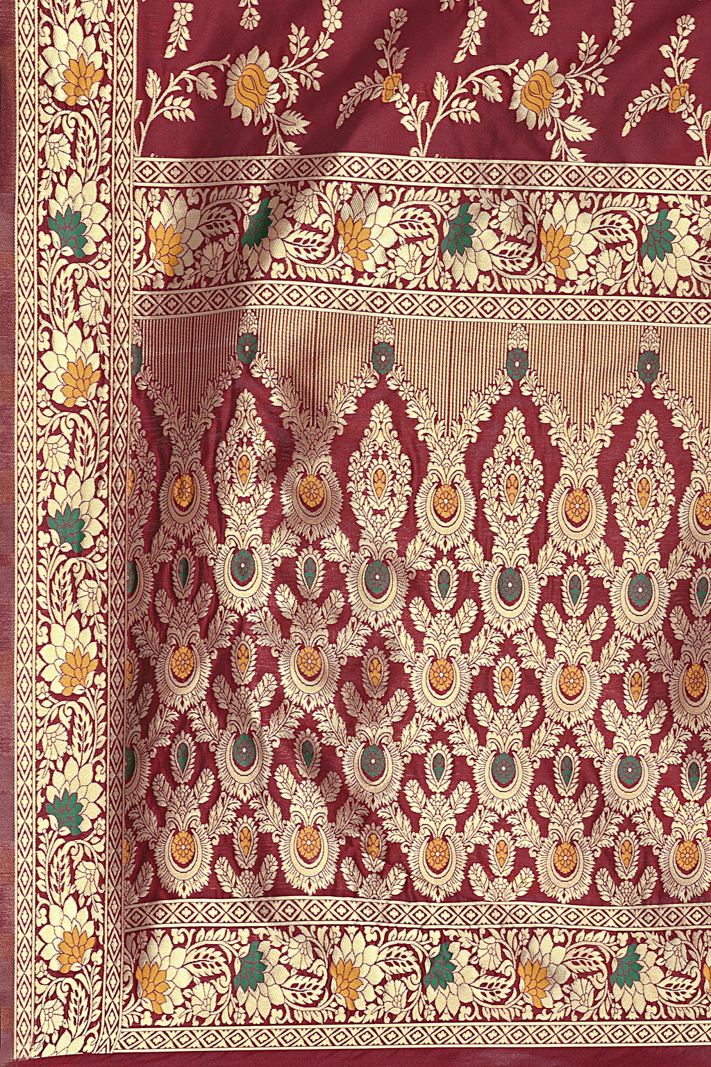 Maroon Signature Saree