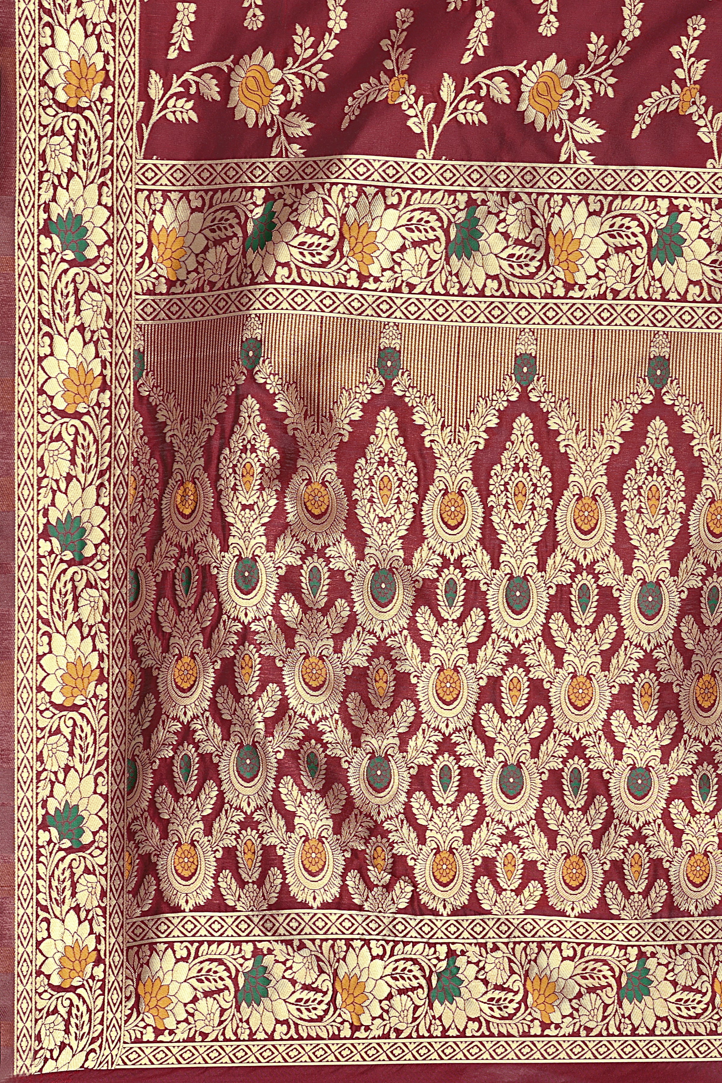 Maroon Signature Saree