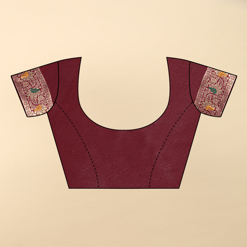 Maroon Signature Saree