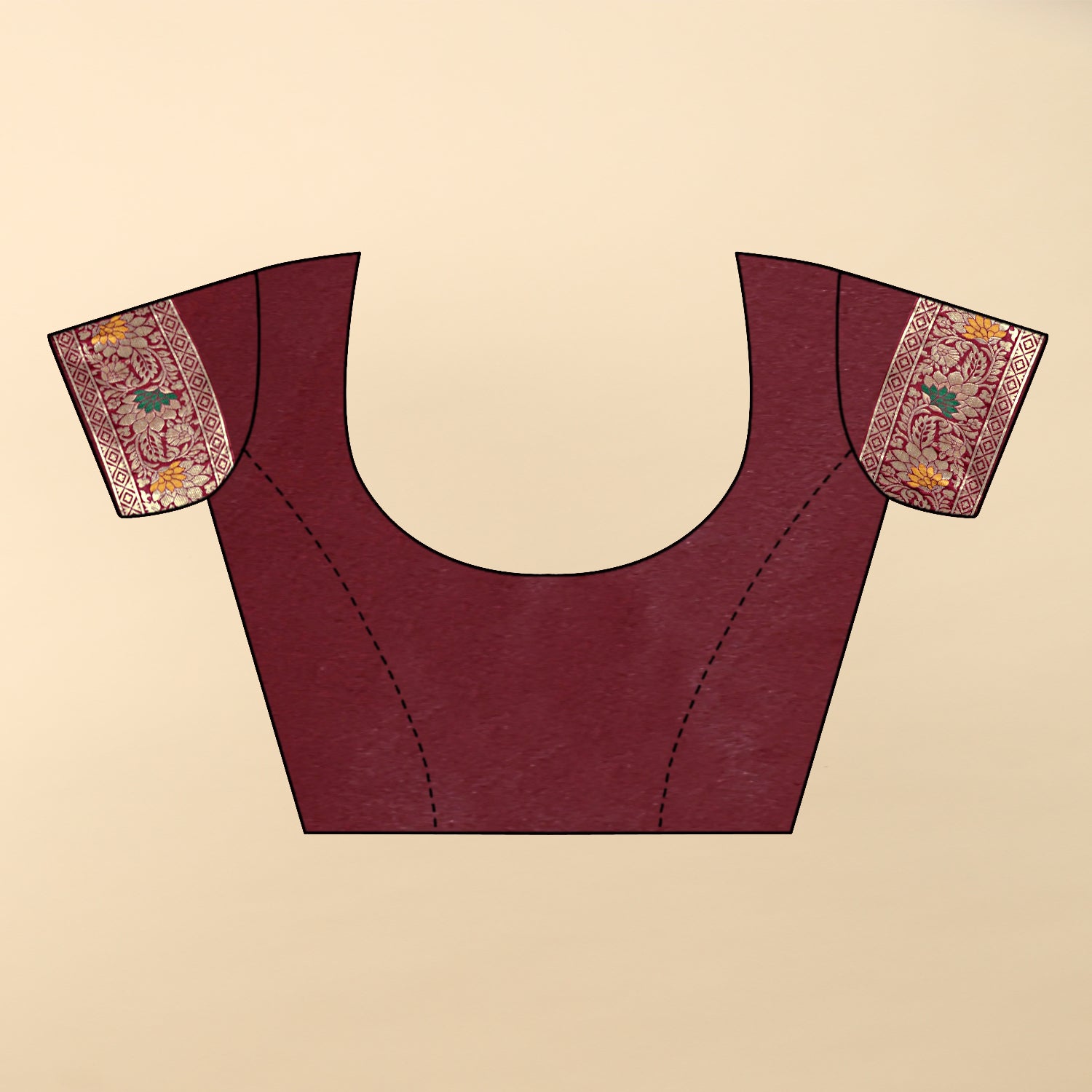 Maroon Signature Saree