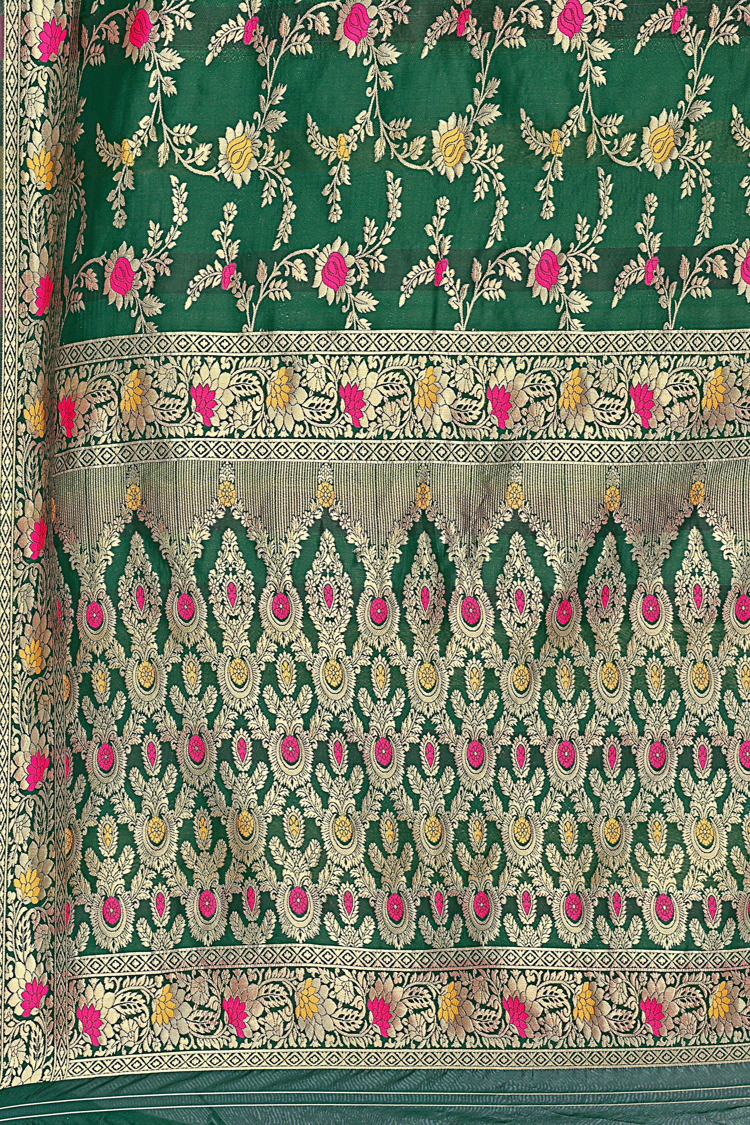 Dark Green Signature Saree