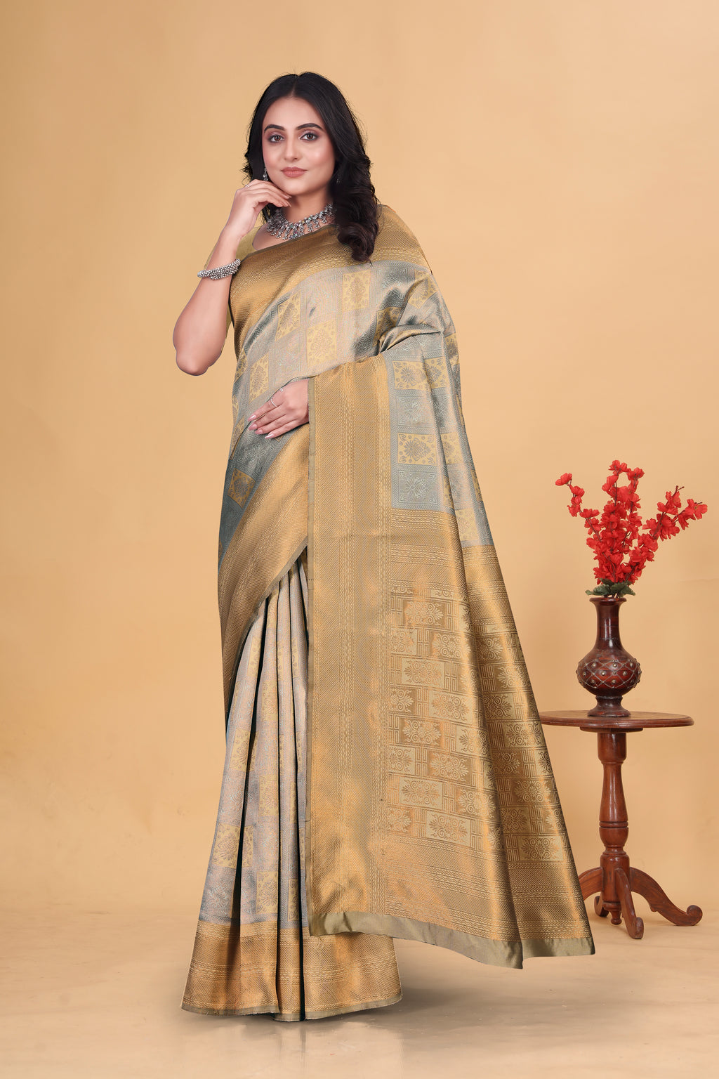Royal Gold Saree